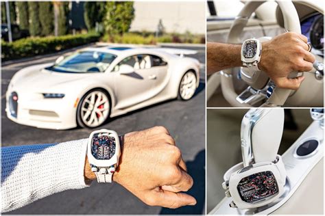 manny khoshbin bugatti watch.